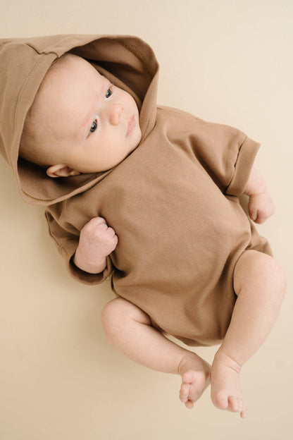 Sparrow Short Hooded Romper