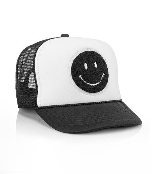 Smiley Face Kids Trucker Hat